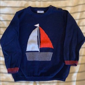 Toddler boys sweater. Purchased in Portugal